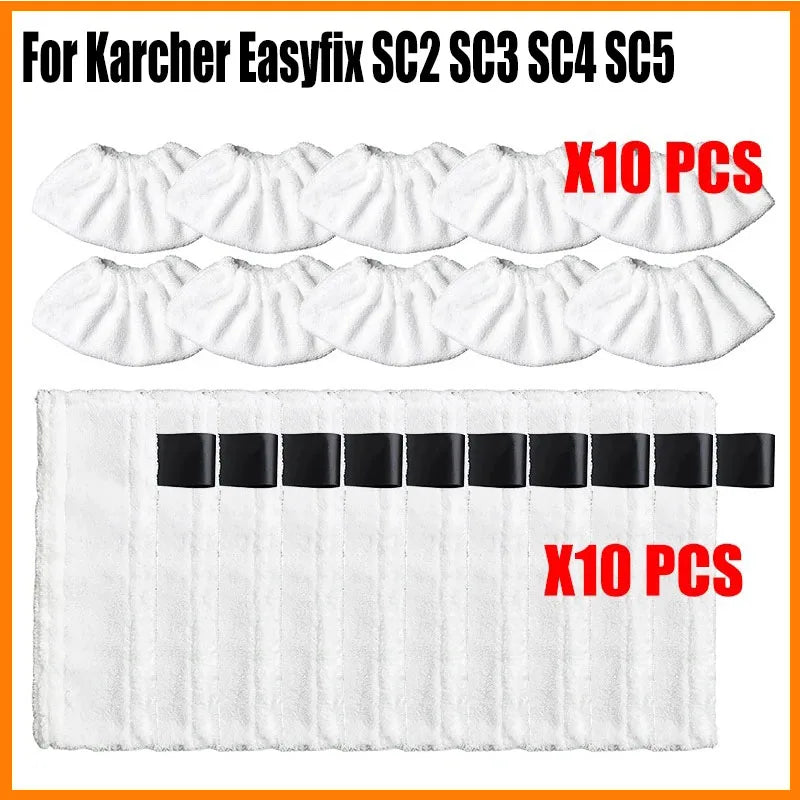 Mop Cloth for Karcher Easyfix SC2 SC3 SC4 SC5 Steam Cleaner Microfibre Floor Cleaning Pad Cover Steam Cleaner Accessories
