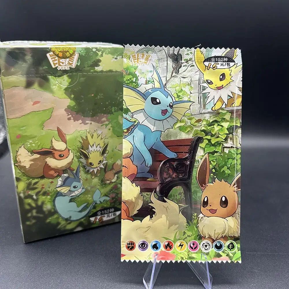 1 Box PTCG Pocket Series English Random Flash Collection Card Umbreon Sylveon Umbreon Mega Pinsir Game Collection Card Toy Gift