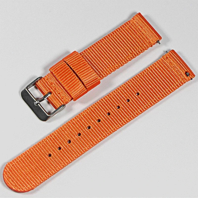 Nylon strap 18mm 20mm strap 22mm strap quick release design suitable for smart watches