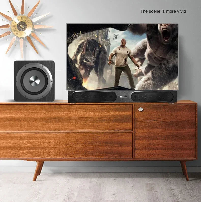 6.5 Inch active Subwoofer Speaker High-power 100W Super Bass Home Theater Sound system for active Speakers PC Computer TV Box