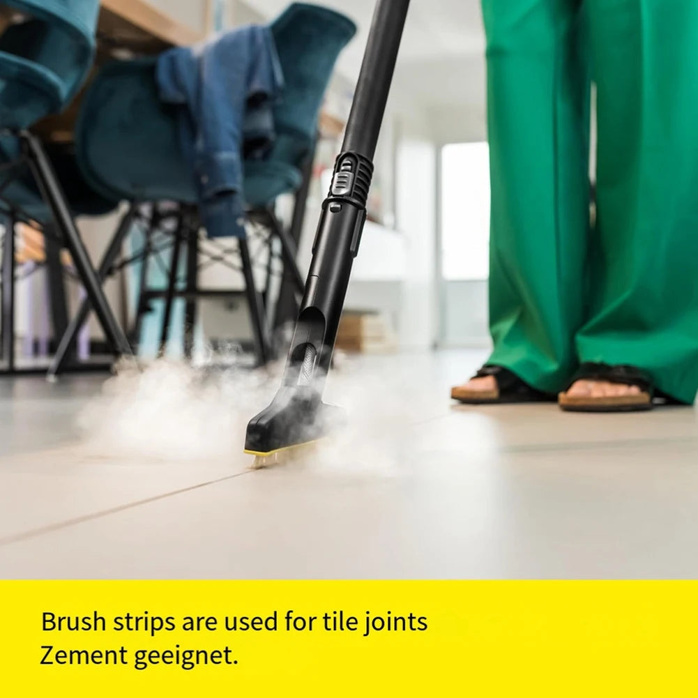 Brush Strip Set For Karcher SC1-5 Steam Mops XXL Grout Brush, Comfortable Grout Cleaning,Accessories