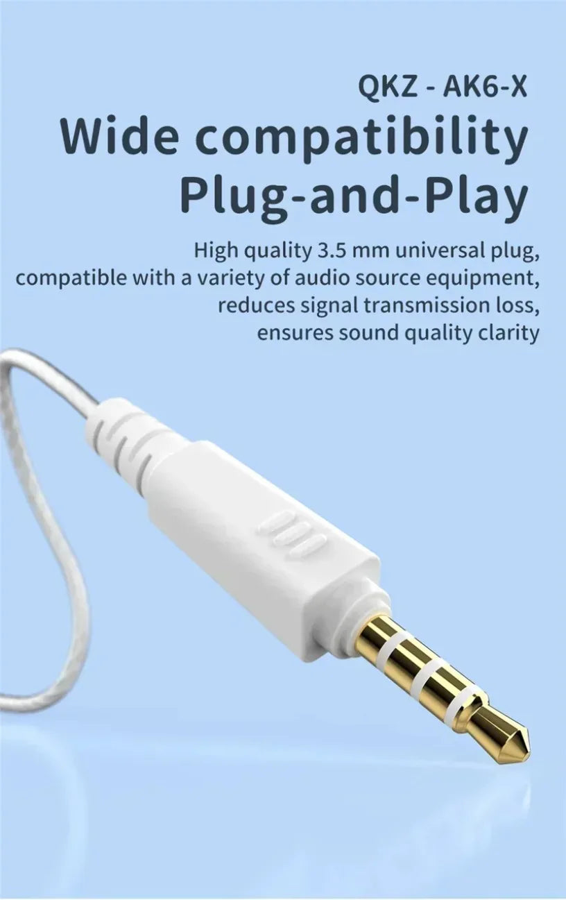 QKZ CK5 FiLe Wired HiFi Earphones