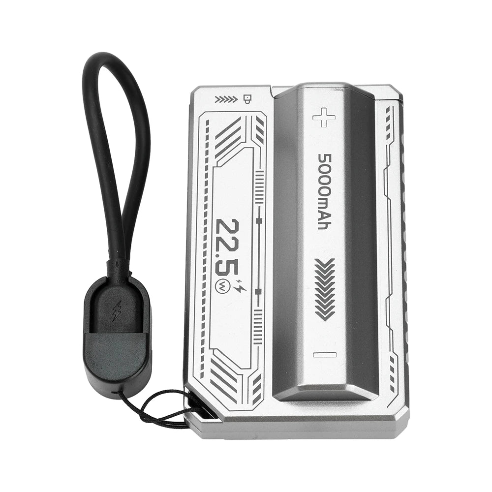 21700 Power Bank Case PD 20W Fast Charging Built In Cable Detachable Power Bank DIY Battery Case (Without Battery)