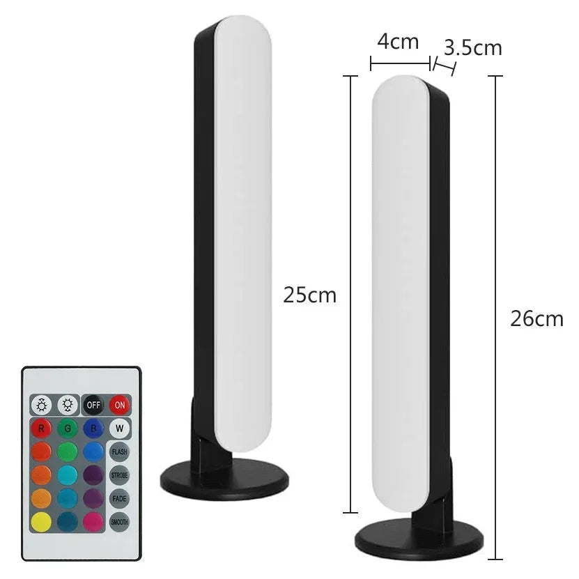 Smart Led Strip Lights With Remote Control RGB Light Bar Lamp PC Monitor Backlight Atmosphere Decoration Desktop For Room Decor