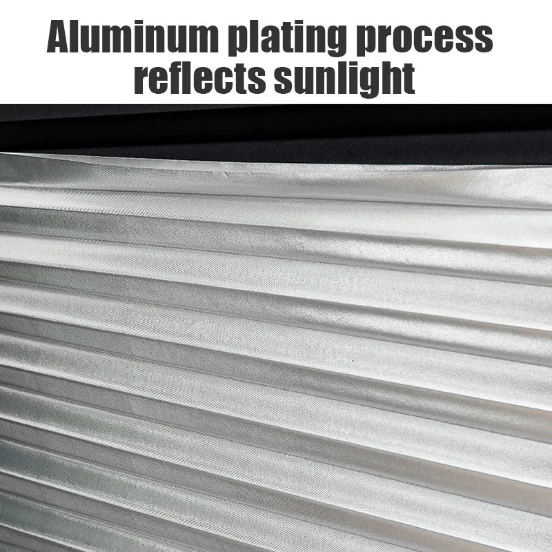 5 Size Self-adhesive Pleated Blinds Bathroom Balcony Shades Half Blackout Windows Curtains for Bedroom Living Room Balcony