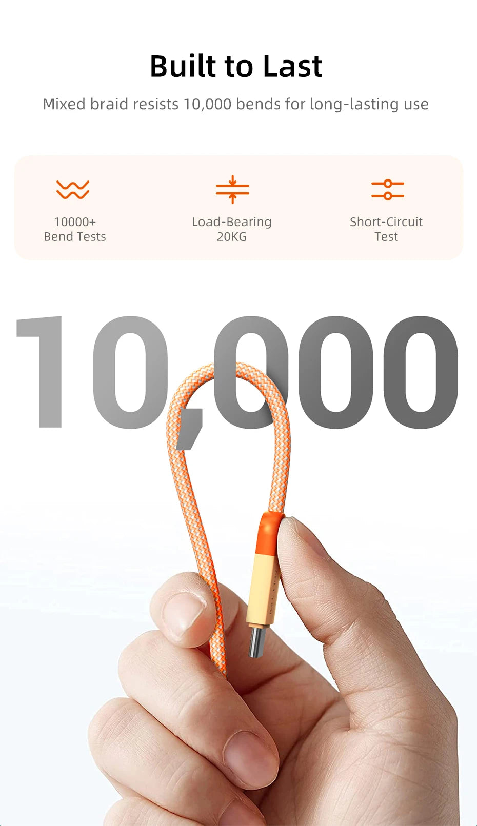 CABLETIME USB C to USB C Cable 60W 480Mbps Fast Charging Cable 3A Braided Type C to Type C Cable for Moble Phone Laptop HUAWEI