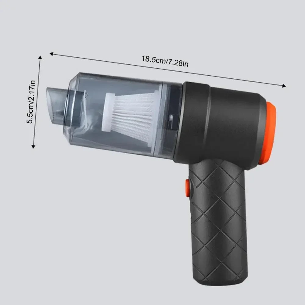 Car Wireless Vacuum Cleaner Portable Strong Suction Home Cleaning Equipment Handheld Dust Collector Mini Car Dust Blower