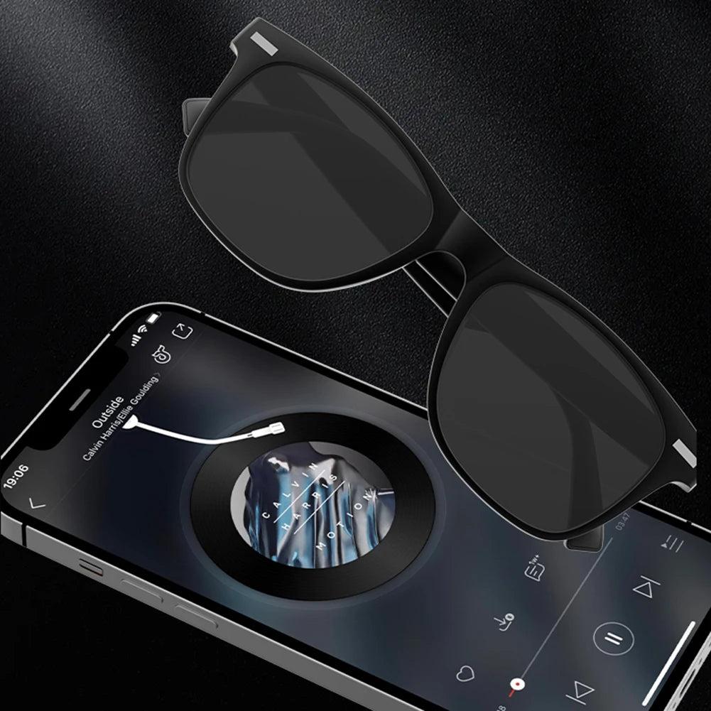 2026 Ultra Light  AI Smart Glasses AI Translation BT Call Voice Assistant Control Real-time Translation Bluetooth Music Sunglass
