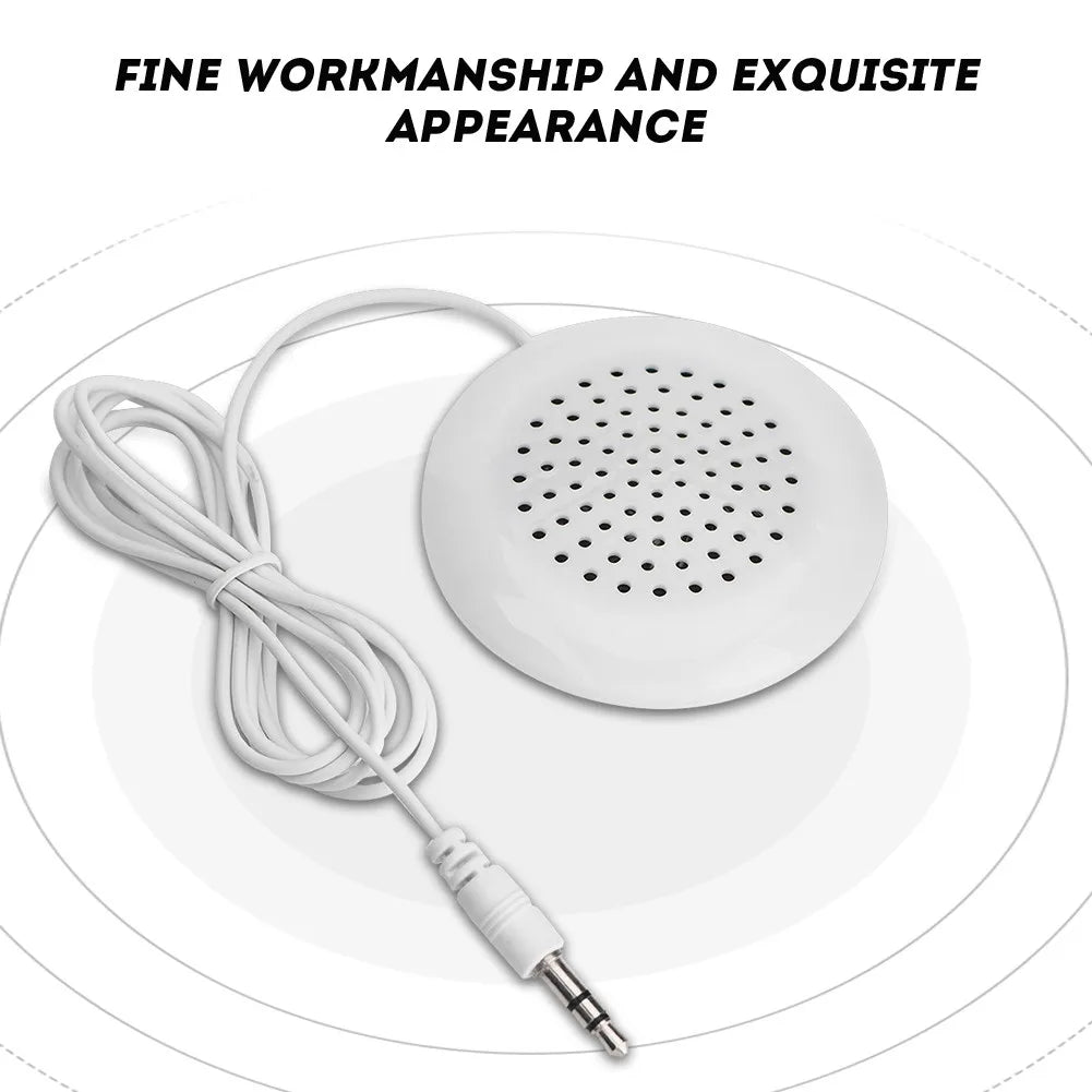 3.5mm Mini Speakers New DIY Pillow Speaker 3.5mm Mini Stereo Speaker for MP3 Phone Portable CD Portable Speaker Mini Speaker