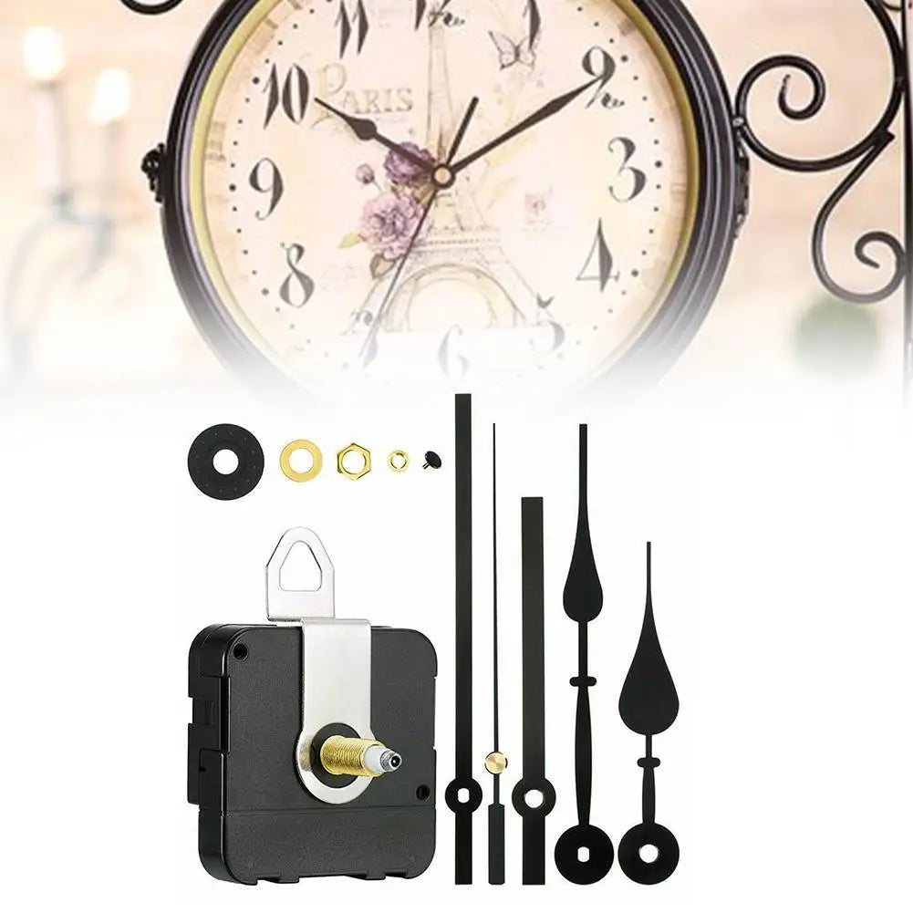 Clock Mechanism Silent Quartz Movement Machine Wall Hands Pointer Set Clockwork Table Hanging DIY Quartz Watch Repair Parts