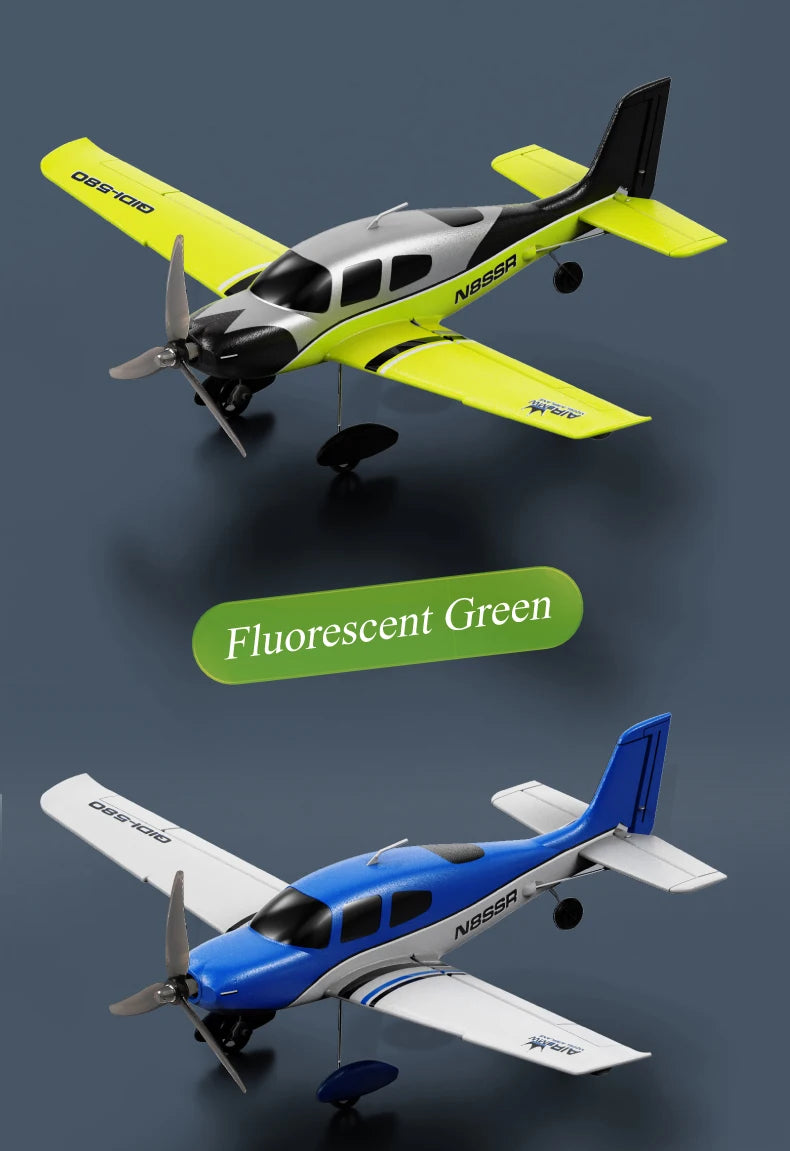 6ch Remote Control Transmitter Mode 1 Mode 2 for 500mm Wingspan QIDI550 F3D QIDI560 New Start M7  Qidi580 SR22 Toys RC Plane