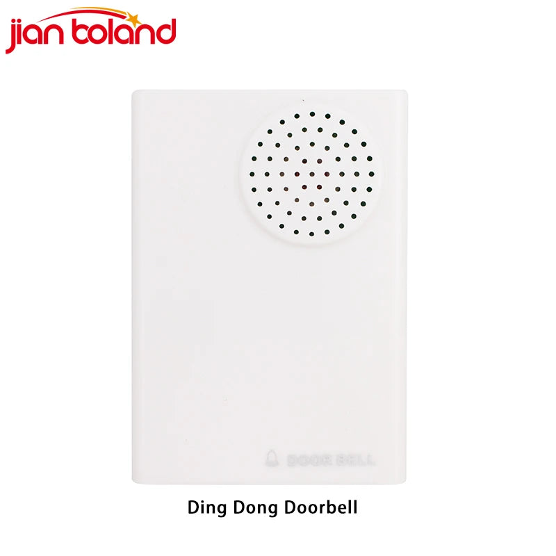 Electronic Wired Door Bell 4 Wire Doorbell 90DB Ding-Dong Sound For access control For Office Home