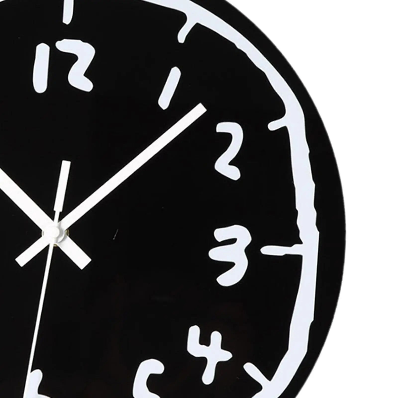 Wall Clock Ornament Unique Fashion Creative Mute Art Clock Decorative Clock for Kitchen Study Room Living Room Home