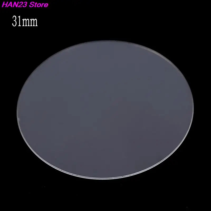 1pcs Universal Round Tempered Glass Protective Film Screen Protector Cover For Smart Watches Smartwatch Smart Accessories