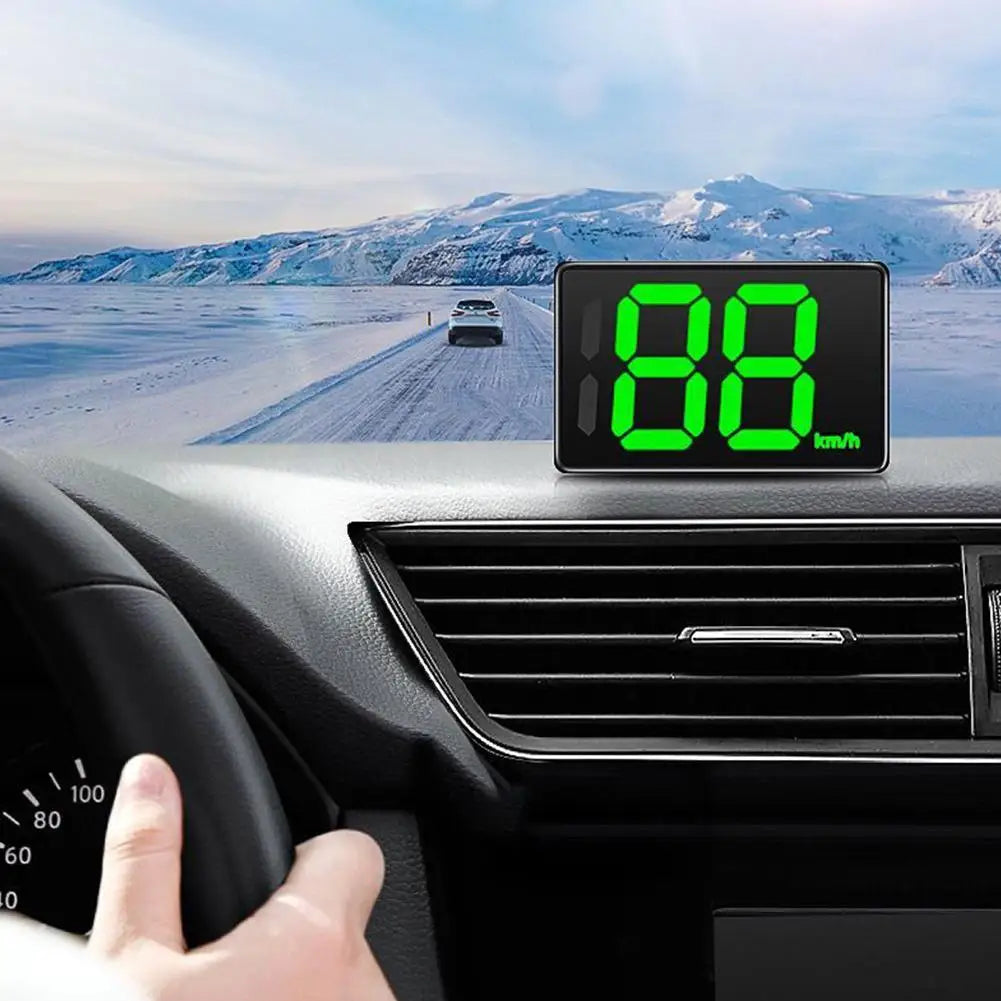 Universal Smart Gadget: GPS Car Speedometer with HUD Measurement Display; Speed KM/H. Experience in Improved V3G7