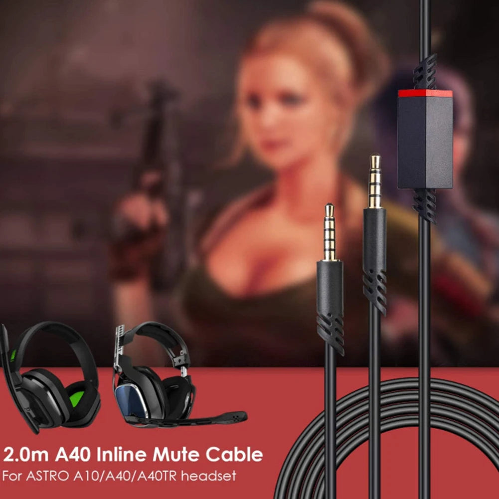 Audio Cable for Astro A10 A30 A40 A40TR A50