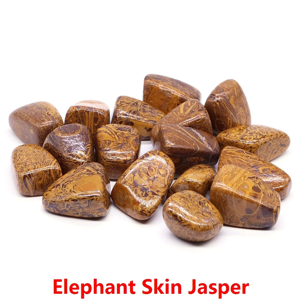 Wholesale Natural Tumbled Stones Rhyolite Reiki Healing Crystals Gemstone Minerals Specimen Home Garden Tank Aquarium Decoration