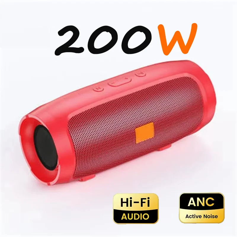 ViVO Portable Subwoofer Bluetooth Speakers Stereo Surround Waterproof Loudspeaker Wireless Sound Box Support FM Radio TF Card