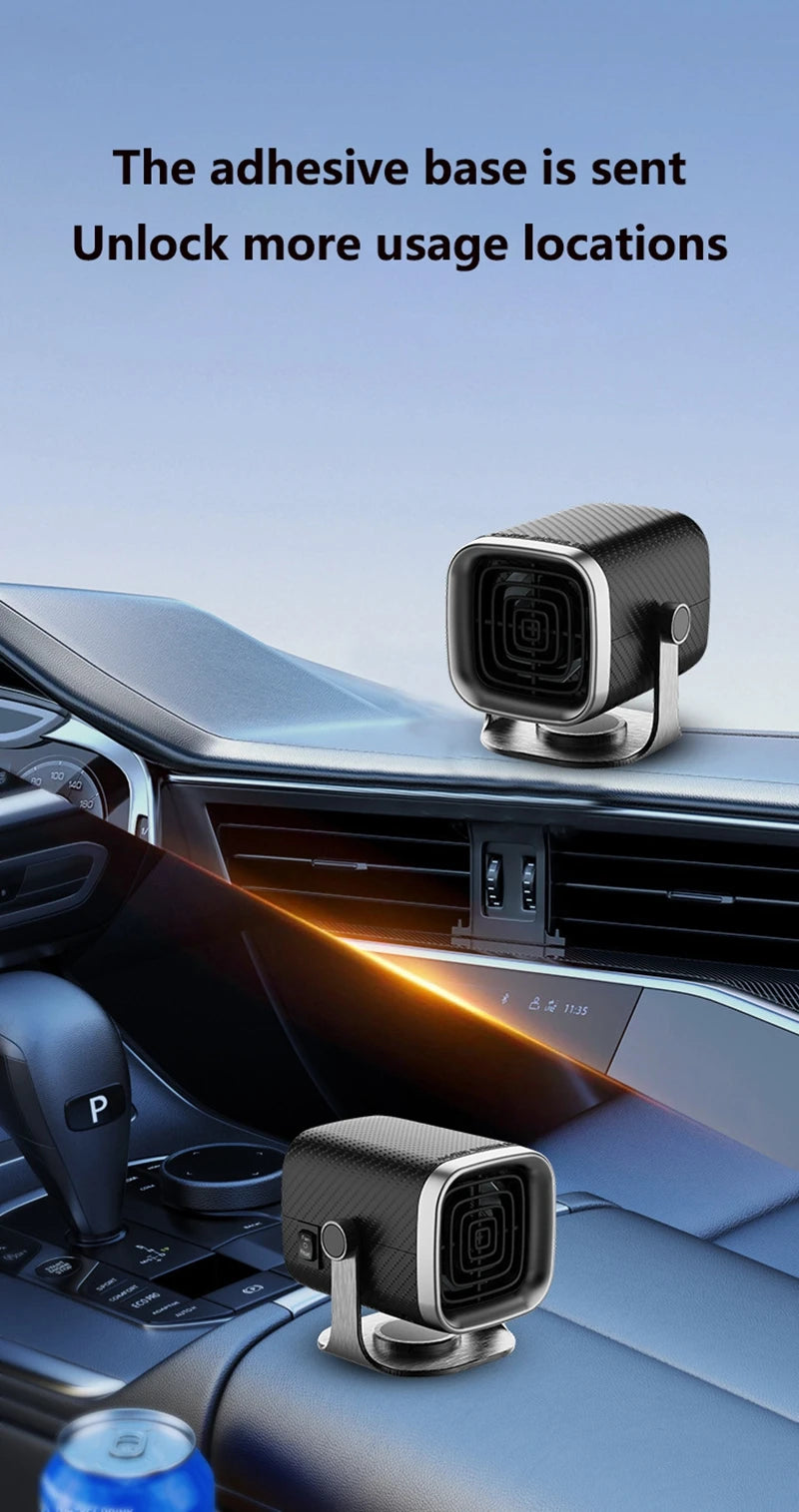 New Car Heater 12V/24V Electric Cooling Heating Fan Electric Heater Fan Windshield Defogging Demister Defroster Car supplies