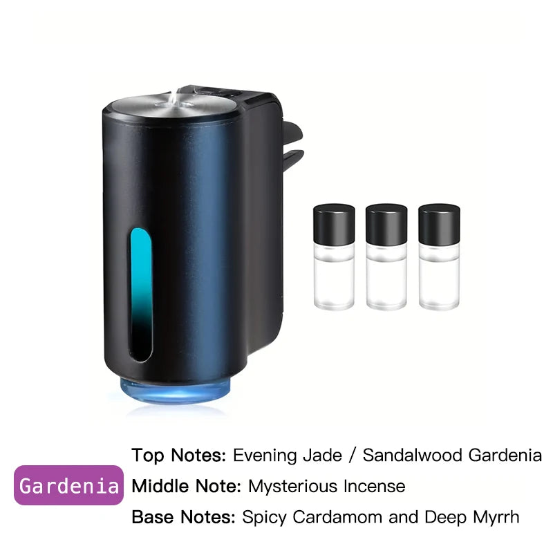 Car Diffuser Purifier Essential Fragrance Aroma AI Air Aromatherapy Humidifier Freshener Perfume Oil Mounted Ionizer Generator