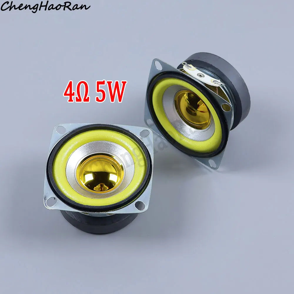 1 Pc 4R 5W Portable Audio Full Range Speaker Driver 3Ohm 5W 53mm Sound Loudspeaker DIY Bluetooth Music Speaker Home Theater