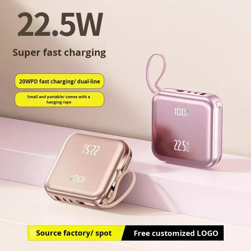 20000mAh Power Bank High Capacity Ultra-Thin Super Fast Charging LED Display Portable PowerBank for Iphone Huawei Samsung Xiaomi