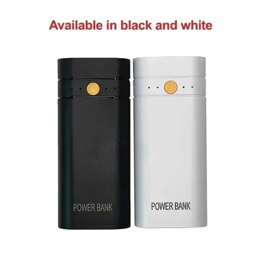 DIY Not Including Batteries Power Bank Box 5V 2A 6000mAh 2X 18650 USB Type-C Battery Charger Case For Phone Electronic Charging