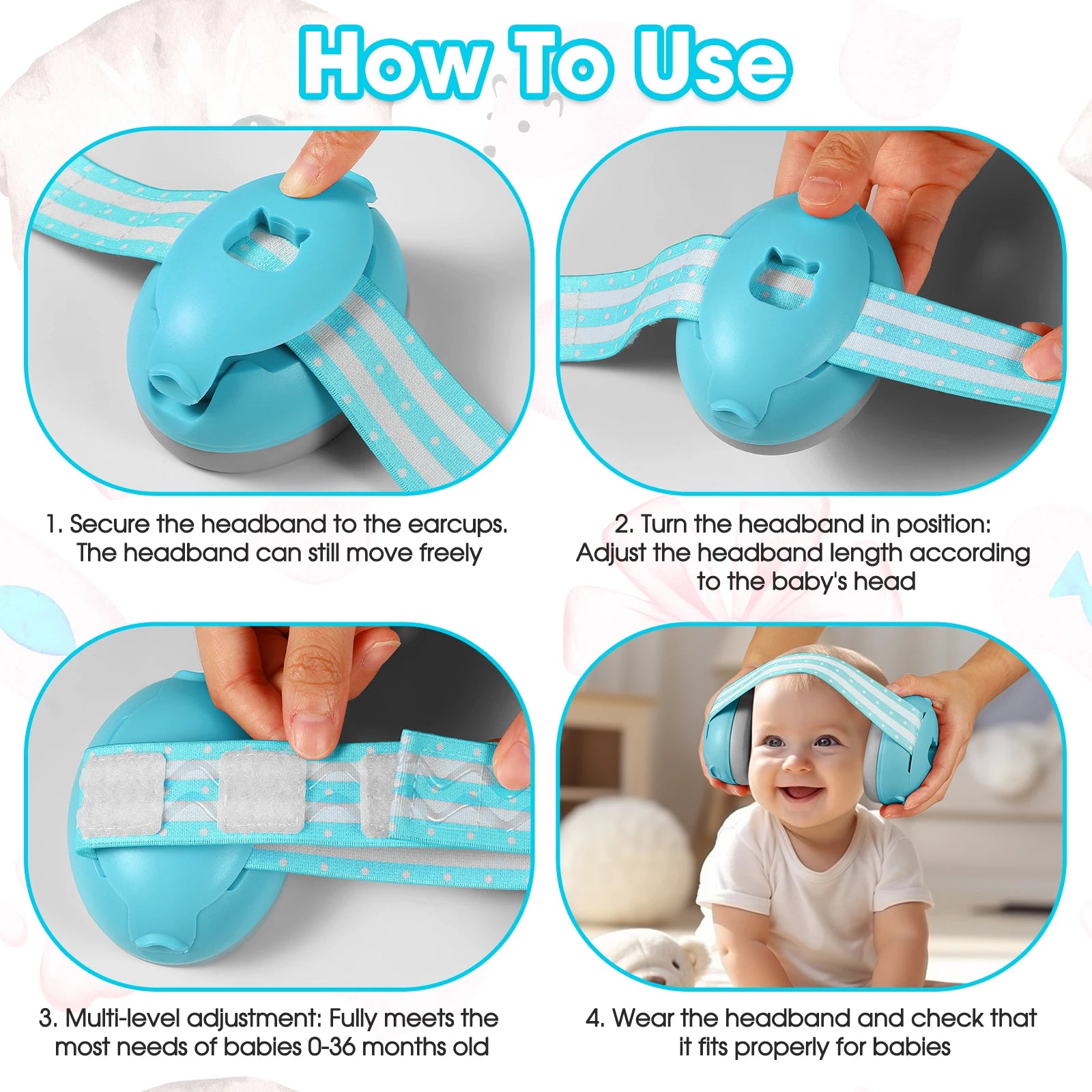 Baby Noise Cancelling Earmuffs