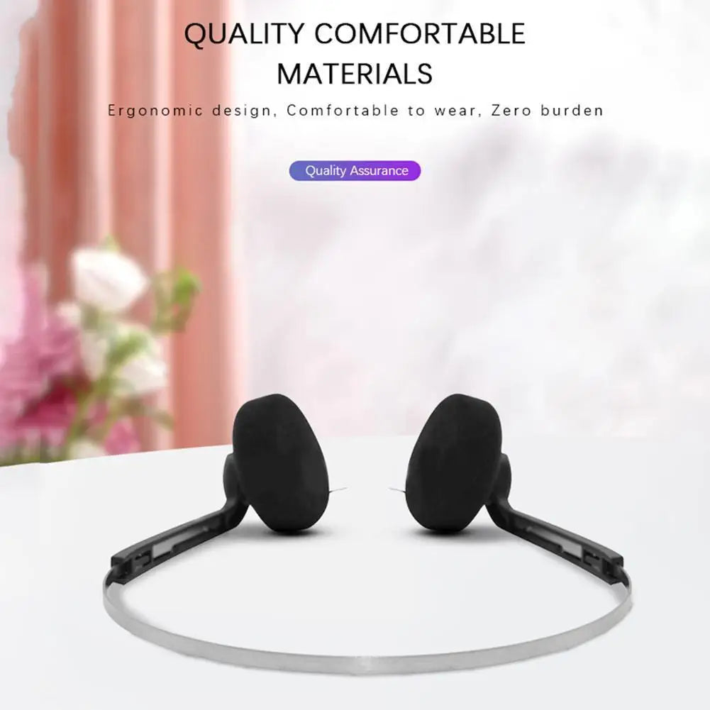 1pc Retro Nostalgic Headsets  Vintage Wired Headphones Classic Comfortable Earmuffs HiFi Noise Isolating Gaming Music Headsets