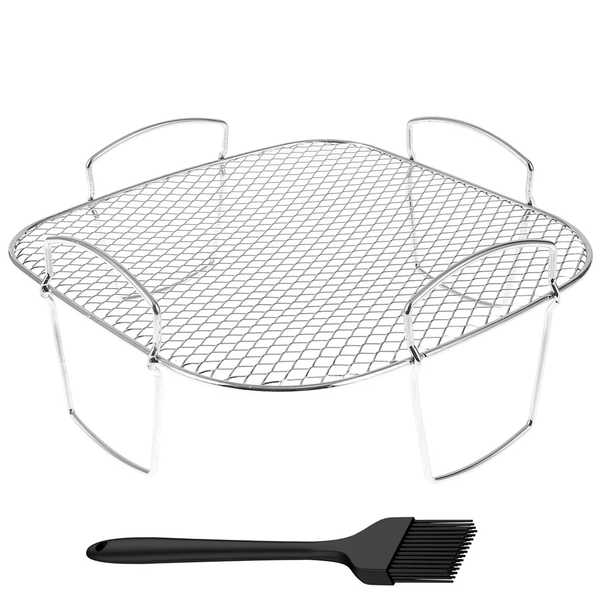 Multifunctional Roasting Rack 1/2 PCS Compatible Airfryer Dehydrator Steamer Roasting Cooking Tools for Air Fryer Accessories