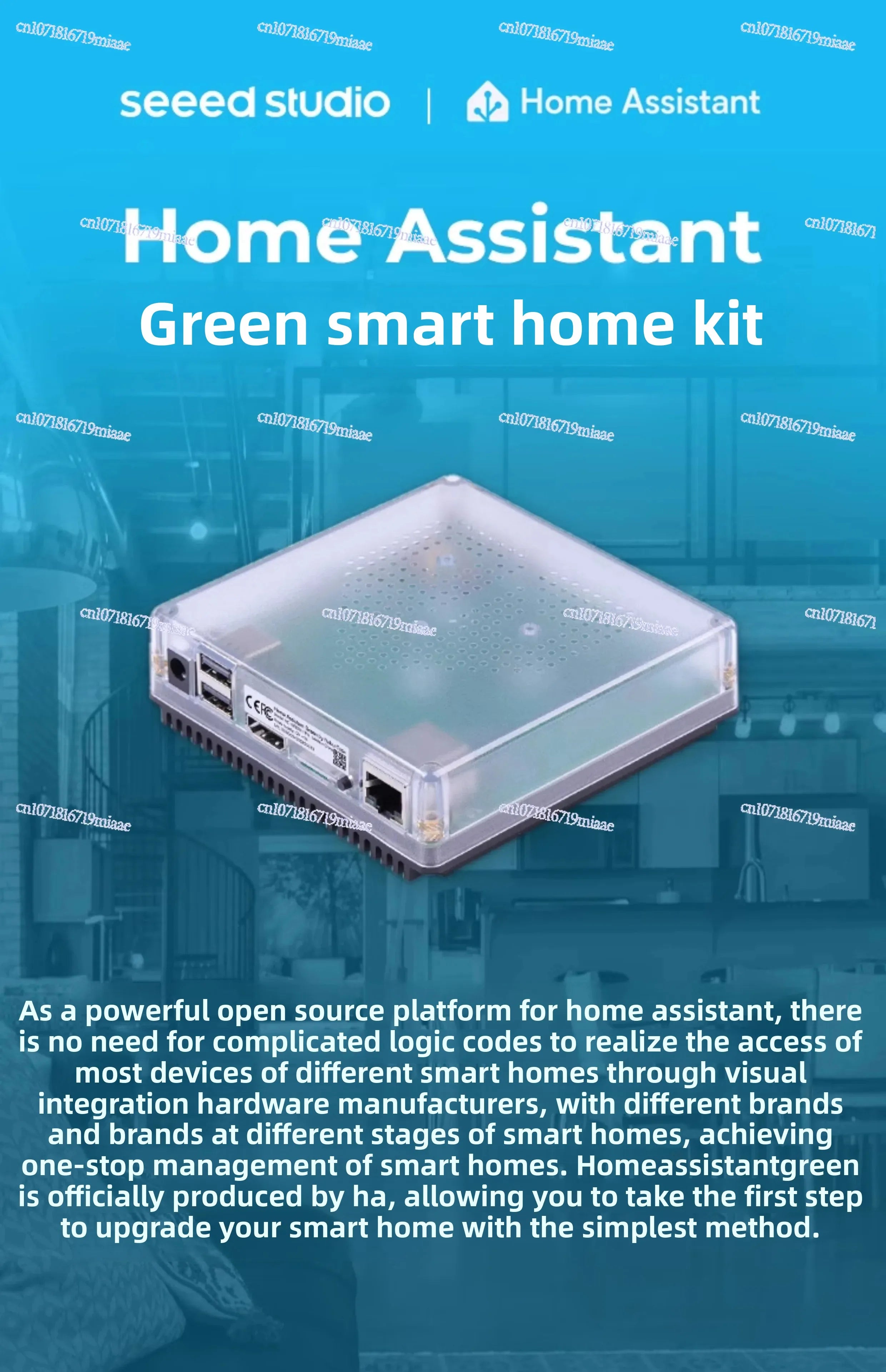 HomeAssistant Green Smart Home Box, Gateway Server