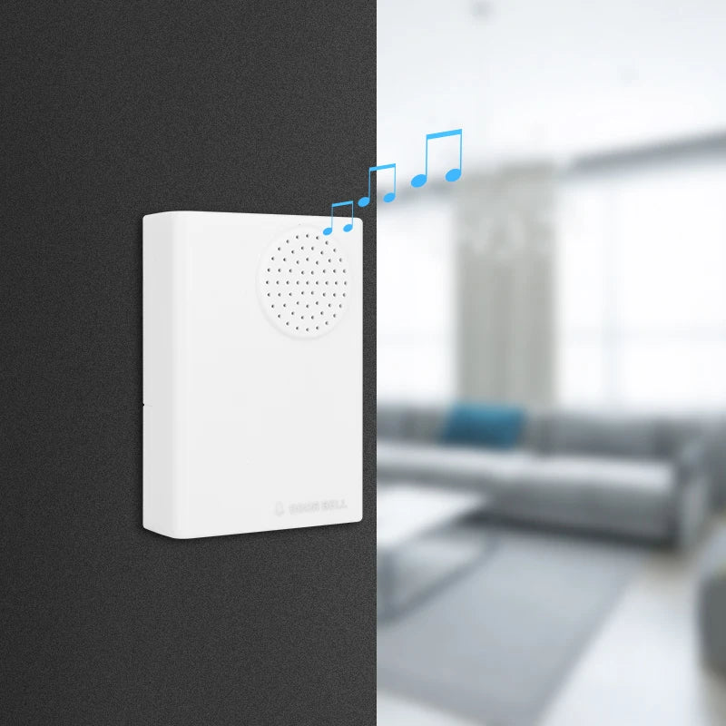 Electronic Wired Door Bell 4 Wire Doorbell 90DB Ding-Dong Sound For access control For Office Home