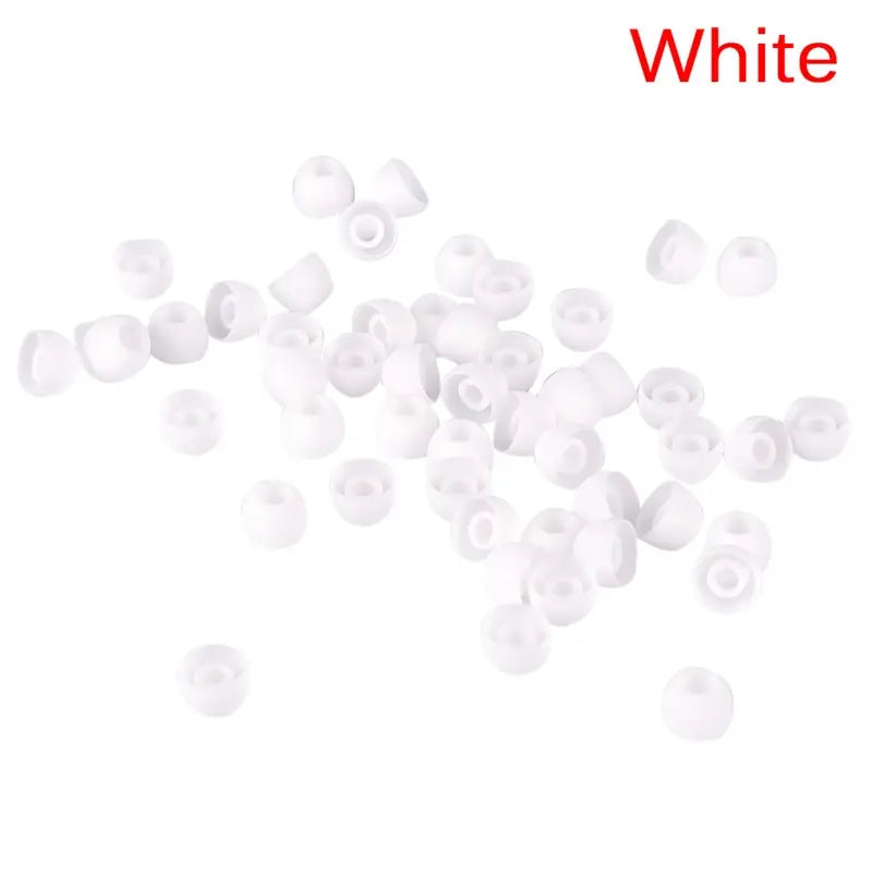 50pcs/lot Soft Silicon Ear Tip Cover Replacement Earbud Covers For HTC In-Ear Headphones Earphones Accessories