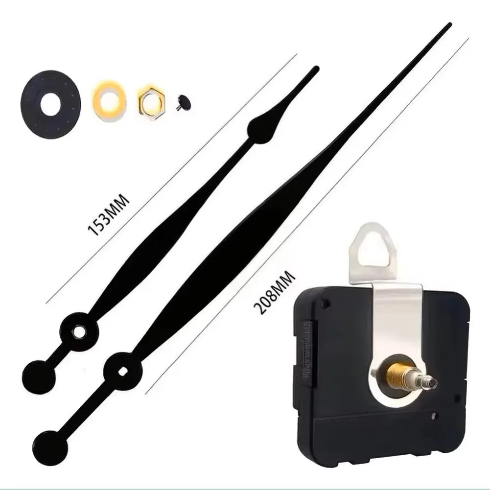 DIY High Torque Quartz Controlled Clock Movement Motor Mechanism Long Hands DIY High-torque Clock Movement Decorative Wall Clock