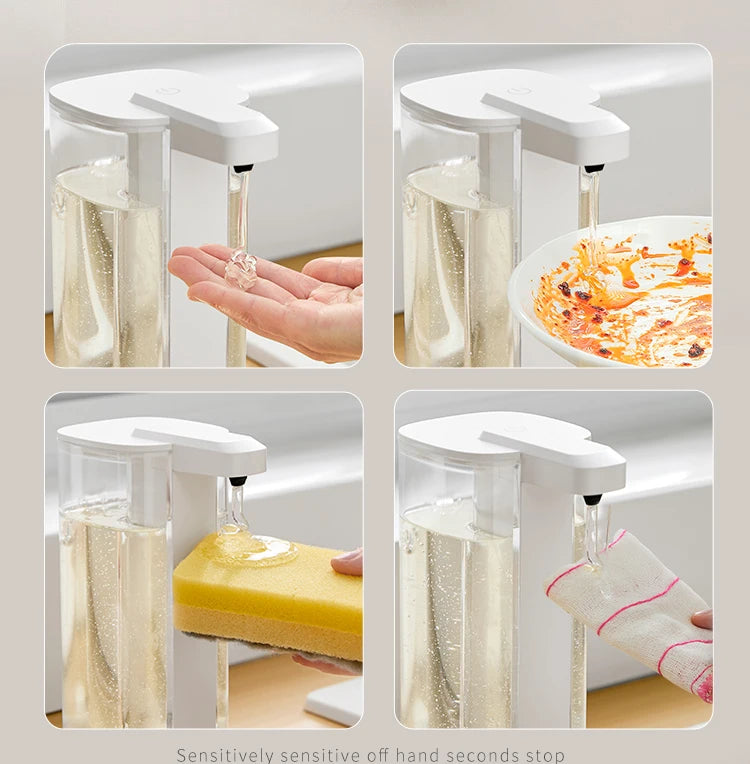 Automatic Dishwashing Machine Sensor Intelligent Hand Washing Machine Kitchen Hand Sanitizer Soap Dispenser