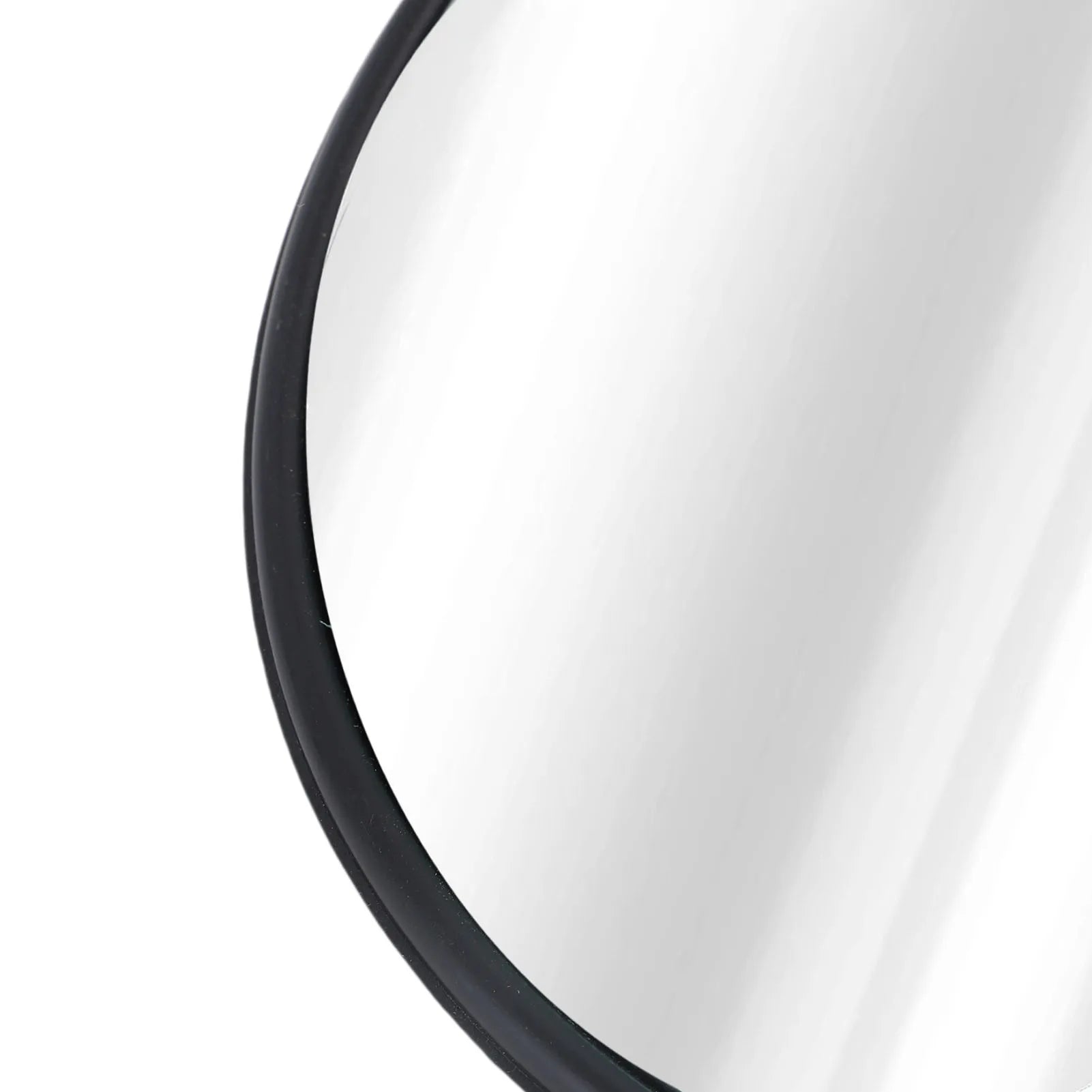 Curved Security Mirror Sturdy Backing Indoor Round Convex Mirror with Wall Mount Bracket for Garage Store Warehouse Parking Lot