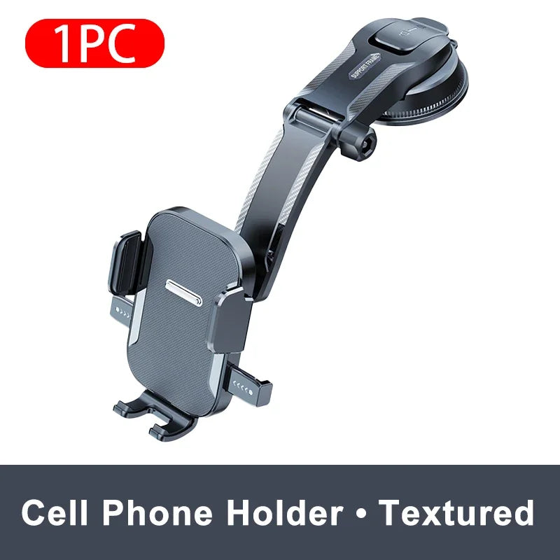 Car Dashboard Phone Bracket Universal Auto Cellphone Stand For GPS Navigation Universal Desk Windshield Hanging Holder