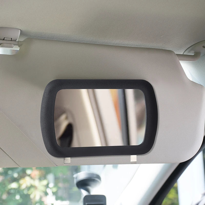 HD Mirror Car Makeup Mirror Three Gear Adjustment Sun Visor Plate Interior RearMirror Dimmable Touchscreen Auto Vanity Mirror