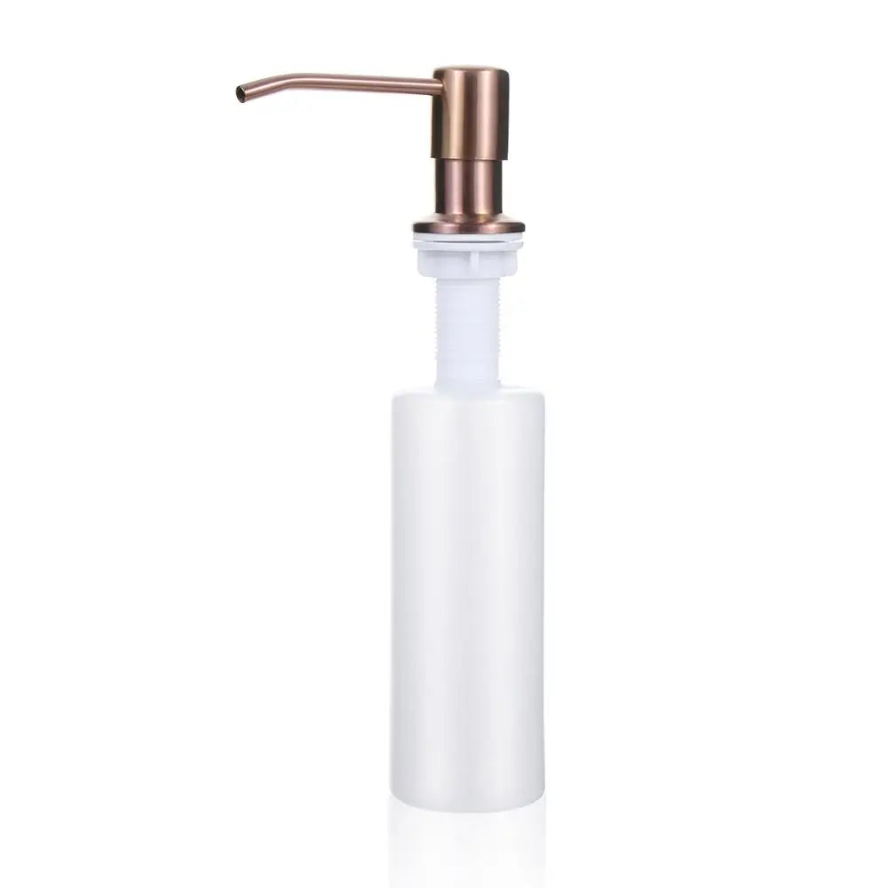 Countertop Stainless Steel Detergent Bathroom Accessories Lotion Storage Bottle Sink Soap Dispenser Kitchen Supplies