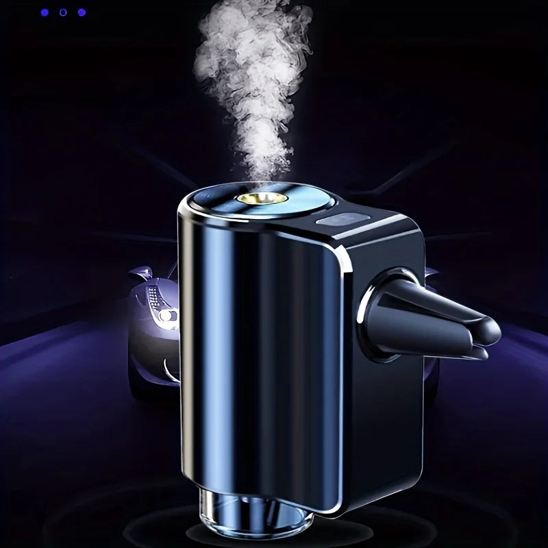 Car Diffuser Purifier Essential Fragrance Aroma AI Air Aromatherapy Humidifier Freshener Perfume Oil Mounted Ionizer Generator