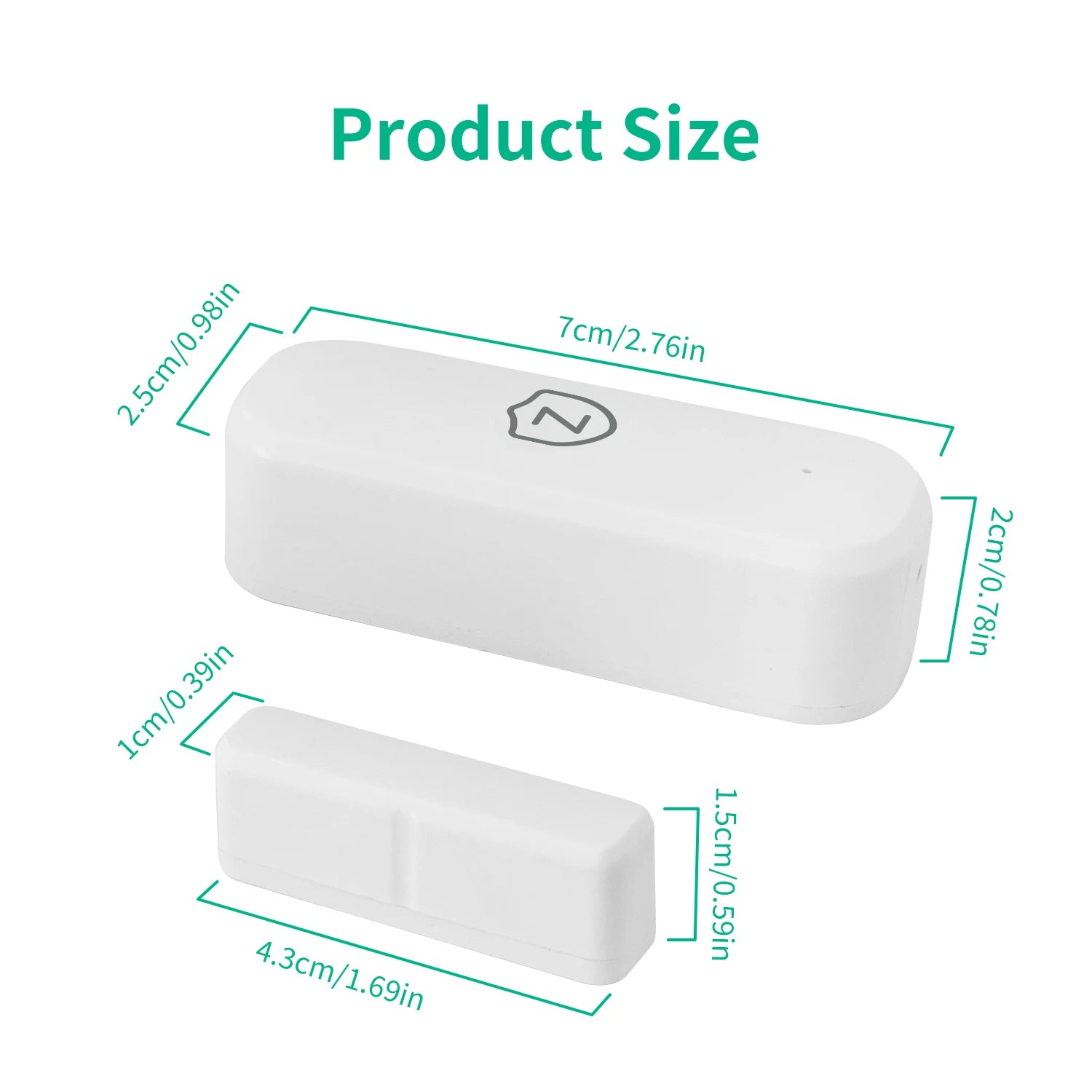 Tuya WiFi/Zigbee Door Sensor Smart Home Devices Smart Life Remote Control Automation Residential Security Protection