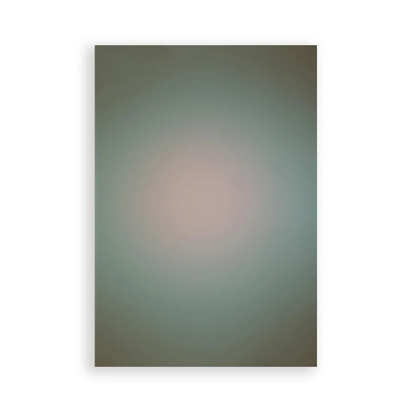 Gradient Aura Wall Art Print Affirmation Poster Gradient Artwork Canvas Painting Aesthetics Wall Art Decoration Pictures