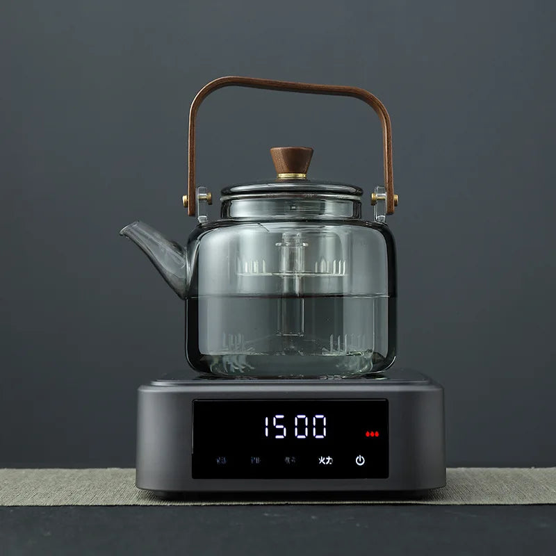 1500W Electric Ceramic Stove Smart Heater Stove Tea Stove Electric Hot Plate Heating Furnace Mini Tea Maker Water Boiler 220V