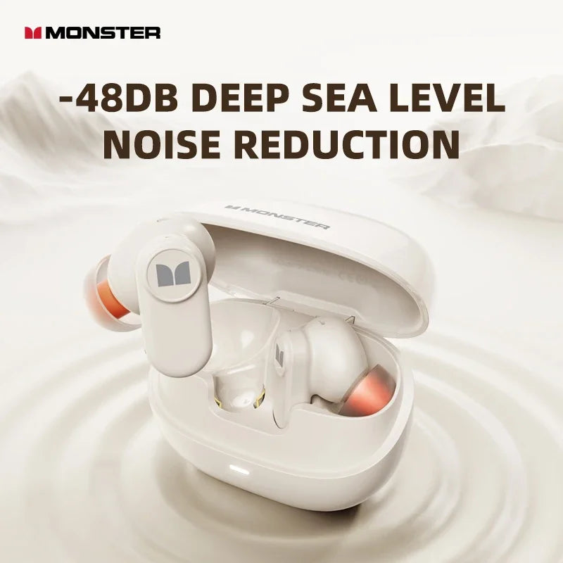 Monster AIRSTAR M300 OWS Gaming Wireless Earphones Bluetooth 6.0 Ear Clip Sports Earbuds HD Calls Noise Cancelling Headphones