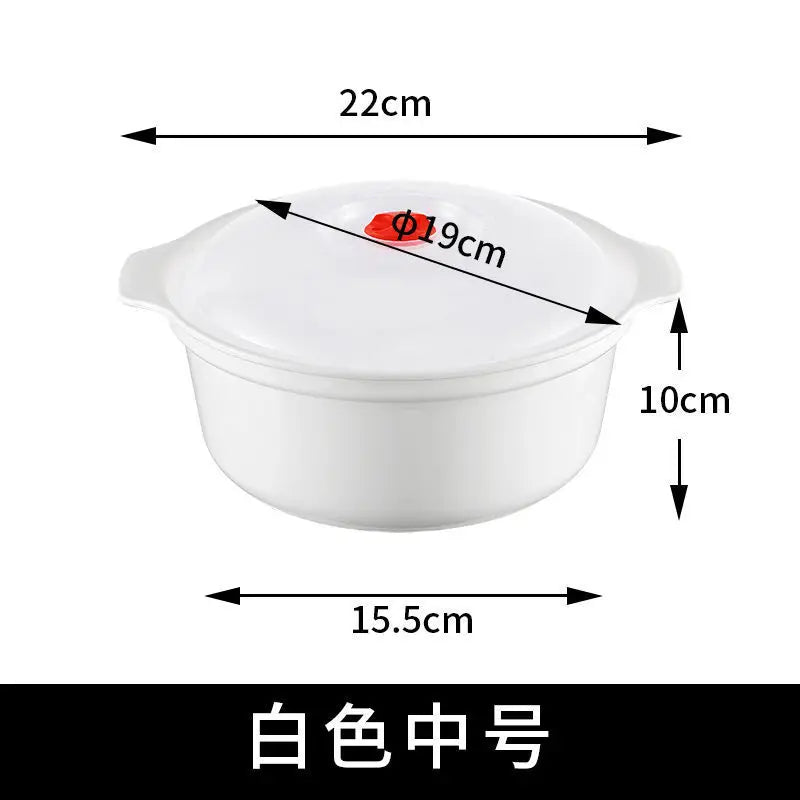 Microwave Oven Special Box Heated Soup Pot Rice Steamed Hot Steamed Buns Buns With Lid Eco-friendly Food Grade Kitchen Tool