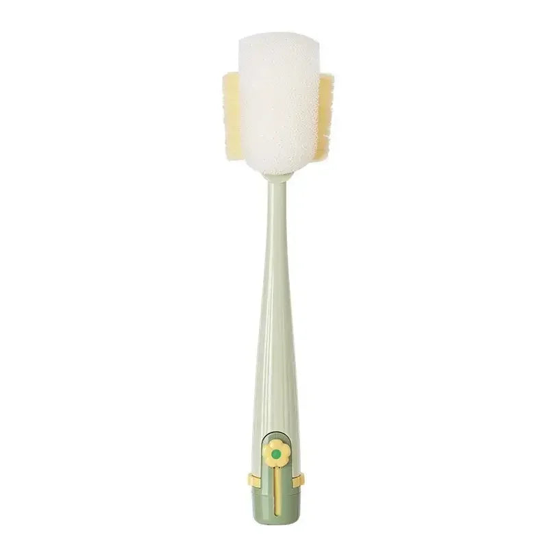 5-in-1cup Washing Tool for Household Use Multifunctional Cup Brush Water Cup Thermos Cup Brush Milk Bottle Cleaning Sponge Brush