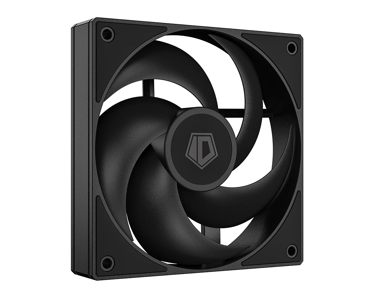 ID-COOLING AS-120-K 120mm High Performance Computer Cooling Fans,Fan Speeds：300- 2000 RPM,Hydraulic Bearing Quiet Long lifespan