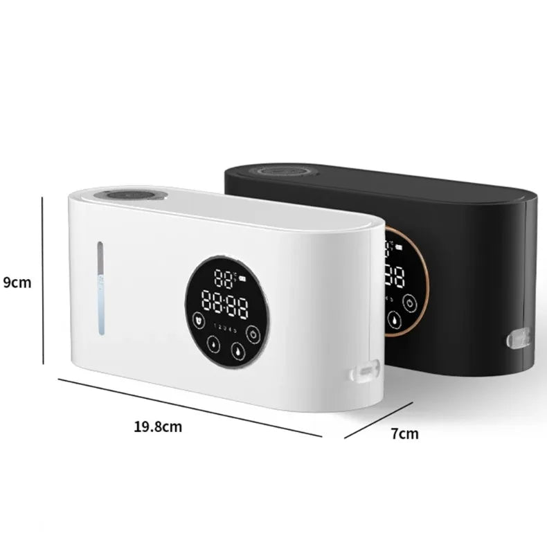 Automatic Soap Dispenser Wall-Mounted Non-Contact Sensor Soap Dispenser (With LED Screen) for Bathroom Kitchen Soap Dispenser