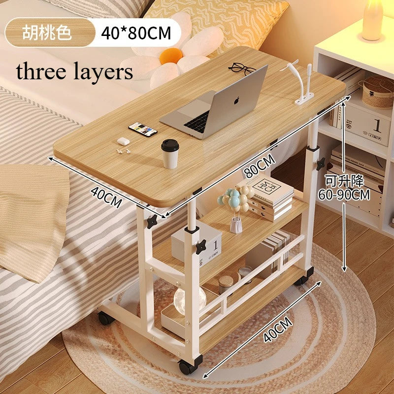 Bedside Removable Simple Small Table Bedroom Home Student Desk Simple Lift Dormitory Lazy Computer Desk
