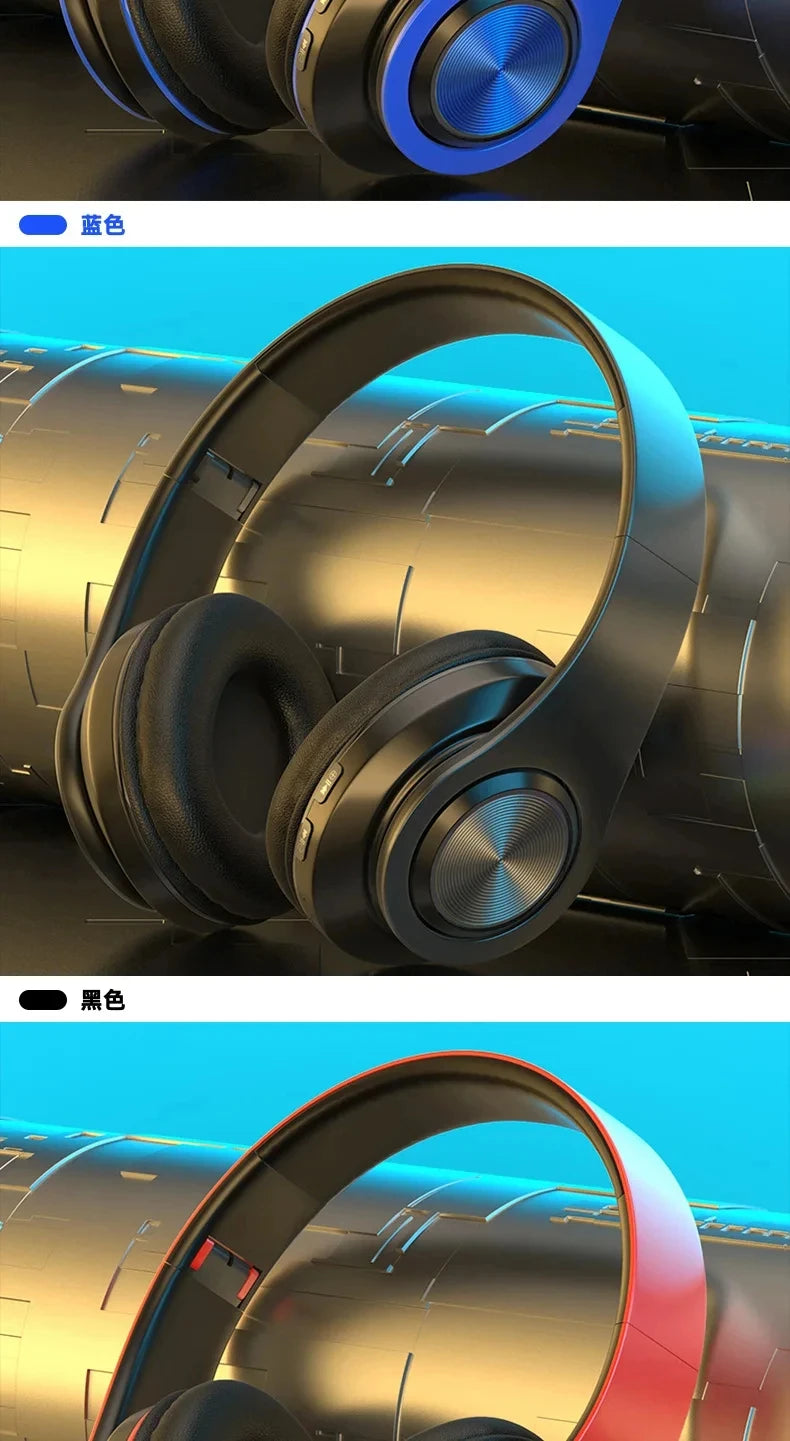 2026NEW B39 Head-mounted Wireless Bluetooth Headphones With Mic Noise Cancelling Headsets Stereo Sport Gaming Earphones New